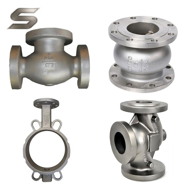 Cast Stainless Steel Valve Body Cast Stainless Steel Valve Body